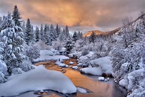 Winter Sunset South Upper Truckee River South Lake Tahoe, … | Flickr