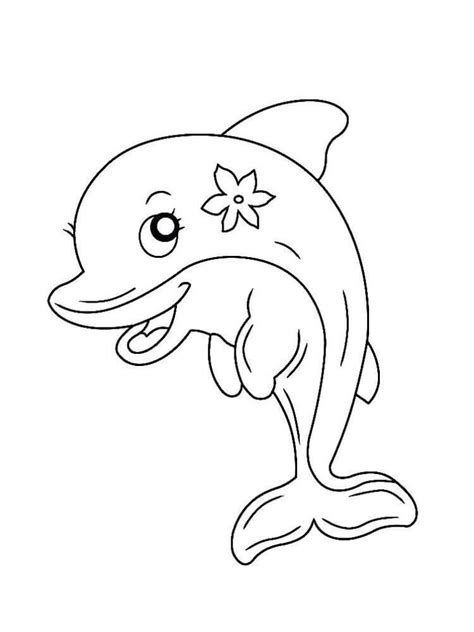 Dibujos De Adorable Delf N Para Colorear Para Colorear Pintar E The Best Porn Website