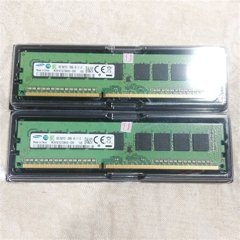 新品 Samsung サムスン 16gbメモリ8gb×2 Ddr3 1333mhz Pc3 10600e 15v 240ピン サーバー