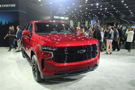 Chevrolet Tahoe Rst Performance Edition Unveiled In Detroit