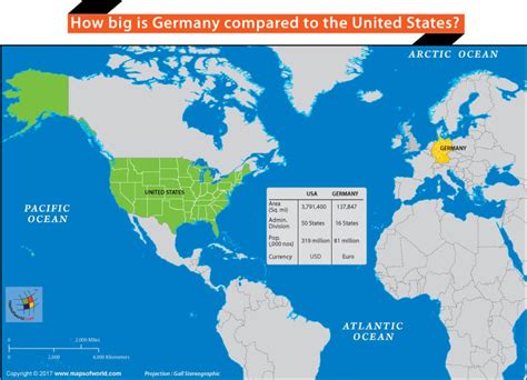 Germany Size How Big Is Germany Germany Square Miles