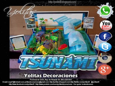 Yolitas Decoraciones Tsunami Maquetas Panamá