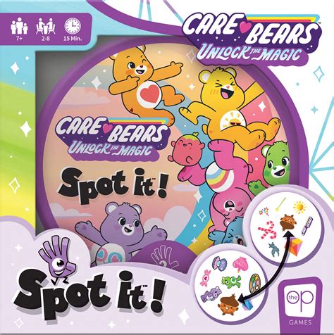 Buy USAOPOLY Spot It! Care Bears | Fun Card Game for Kids and Adults ...