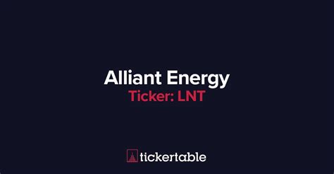 What Does Alliant Energy Do?