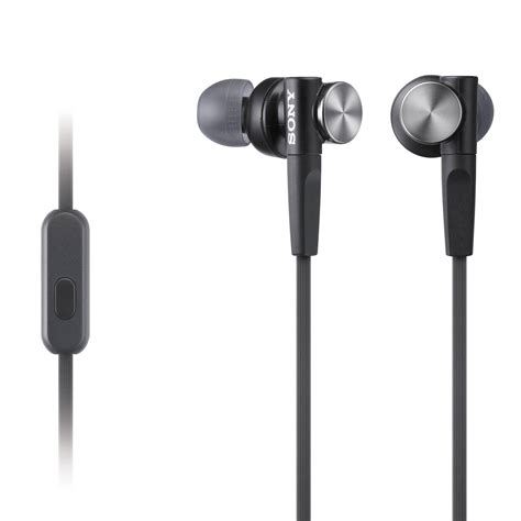 Sony Mdr Xb50ap Extra Bass Earbud Headset Black Mdrxb50apb