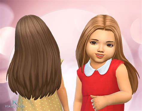 Sims 4 Toddler Hair Female Cc