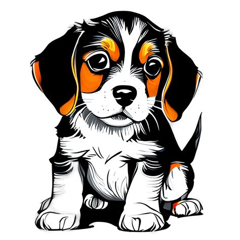 Dibujo A L Piz Hiperrealista Muy Detallado De Un Cachorro De Beagle