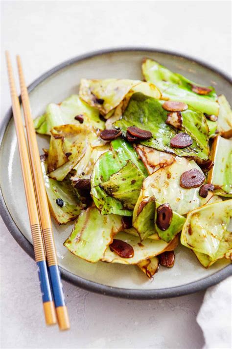 Chinese Cabbage Stir Fry | Table for Two