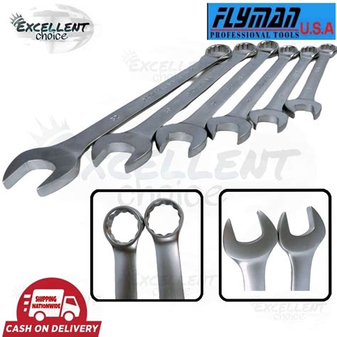 Flyman Usa Pcs Combination Wrench Set Mm Shopee Philippines