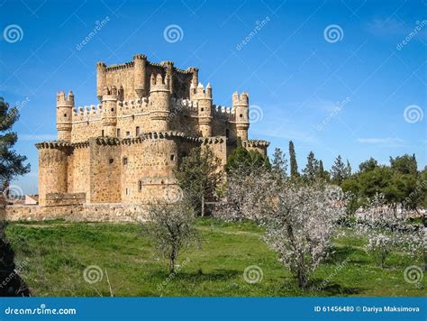 Guadamur Castle Toledo Castilla La Mancha Spain Stock Photo Image