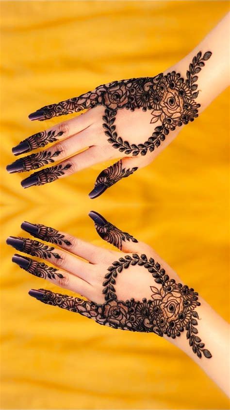 #hennabysid #SidProduction Easy beautiful back hand mehndi design ...