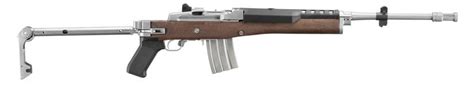 Ruger Mini 14 Tactical 5 56 Nato 223 Rem 18 5 20rd Semi Auto Rifle Walnut W Side Folder