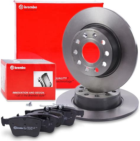 BREMBO Coated Disc Line Bremsenset Hinterachse Inkl Bremsscheiben