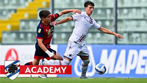 Highlights Primavera 1 Timvision Cagliari Sampdoria 1 1 Youtube