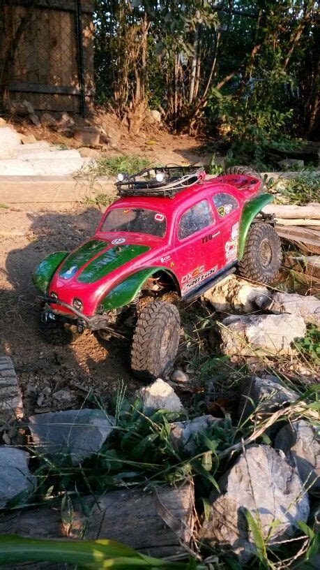 My Scx On Our Home Built Course Vw Baja Vw Baja Bug Monster Trucks