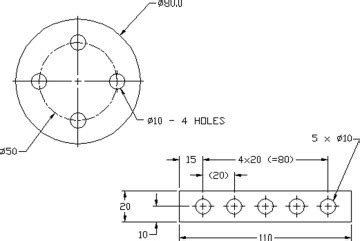 Dimensioning Hole Patterns Hot Sex Picture