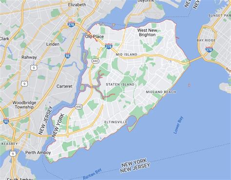 Staten Island Map