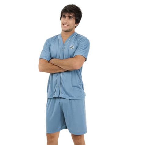 Pijama Aberto Masculino O Para Cirurgias Malha De Qualidade