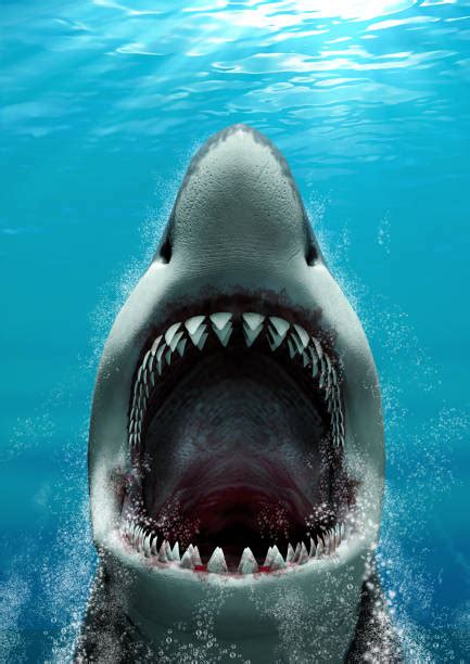 Shark Mouth Open Stock Photos, Pictures & Royalty-Free Images - iStock