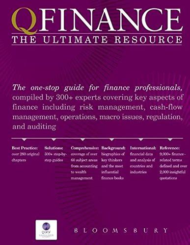 qfinance  ultimate resource abebooks bloomsbury