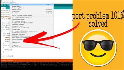 Port Not Showing In Arduino Ide Windows 11