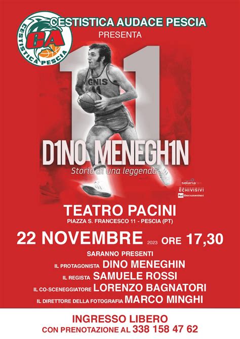 Proiezione Filmato Dino Meneghin Storia Di Una Leggenda Pescia Pt