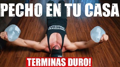 Rutina Para Trabajar Pecho En Casa Gymtopz Youtube