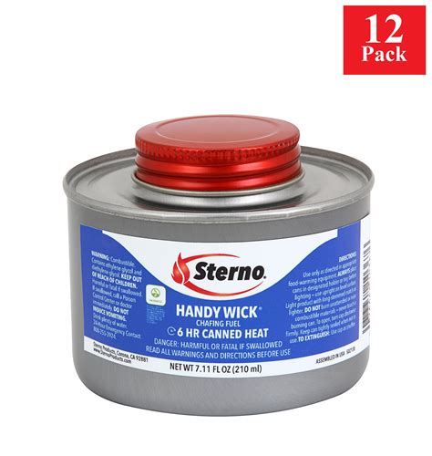 Sterno Handy Wick Hour Chafing Fuel Oz Ct Walmart