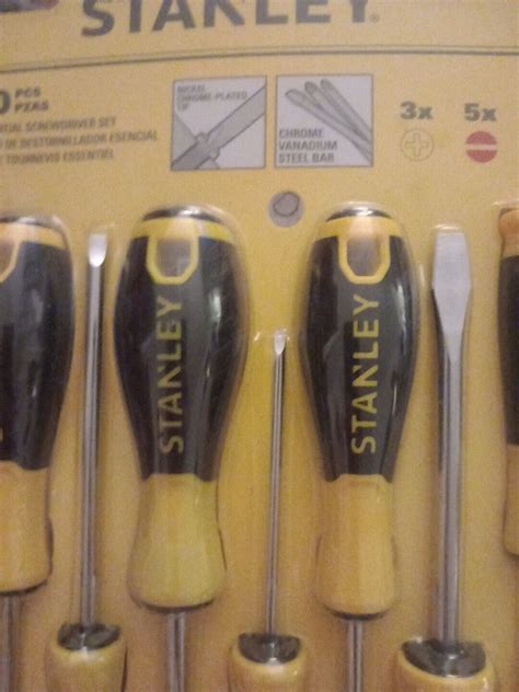 Stanley Stht0 60211 10 Piece Essential Screwdriver Set For Sale Online