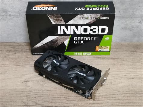 【やや傷や汚れあり】nvidia Inno3d Geforce Gtx1660super 6gb Twin X2 【グラフィックボード】の落札