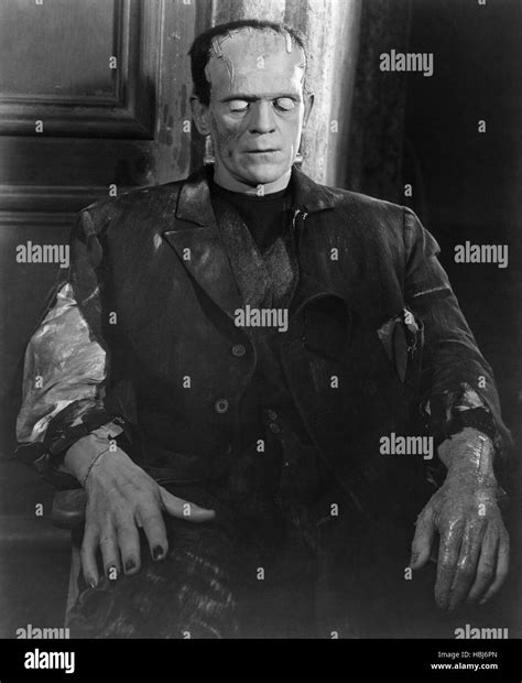 BRIDE OF FRANKENSTEIN, Boris Karloff, 1935 Stock Photo - Alamy