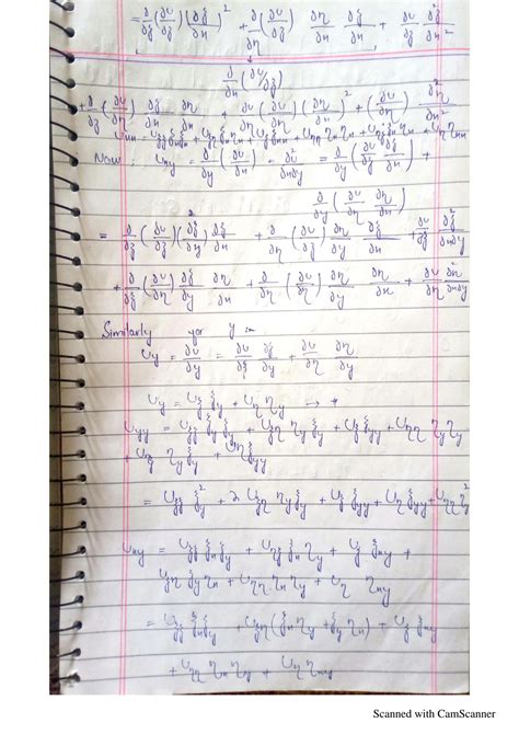 Solution Canonical Form Of Hyperbolic Parabolic And Elliptical Partial Differential Equation