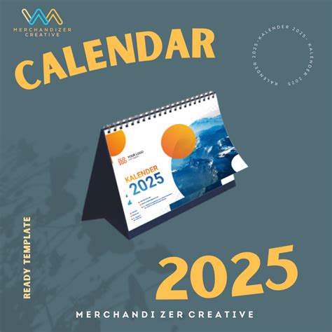 Jual Kalender Meja 2025 Custom / Cetak Kalender Duduk Tahun 2025 - 7