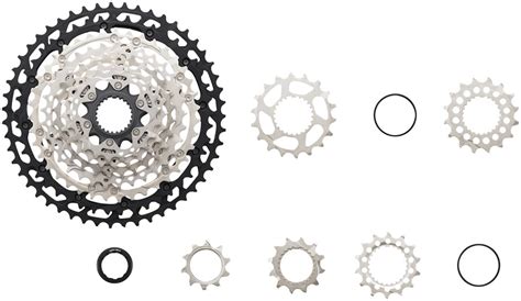 Shimano XT CS M8100 Cassette 12 Speed 10 51t Silver Black Micro