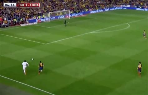 Gareth Bale Roasted Marc Bartra To Score Sensational Goal Vs Barcelona