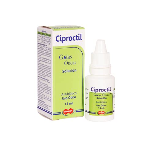 Gotas Oticas Ciproctil Infarma x 1 Frasco con 15ml Compre en línea en