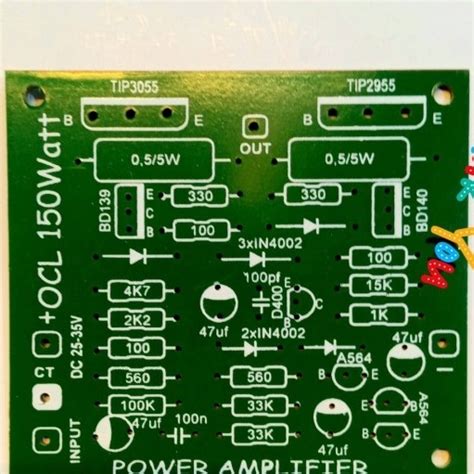 Jual Pcb Power Amplifier Ocl 150 Wat Mono Kota Bandung Setia Audio