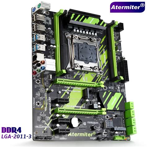 Atermiter X99 Placa M E Mainboard LGA2011 V3 Lga 2011 Ddr4 Computador