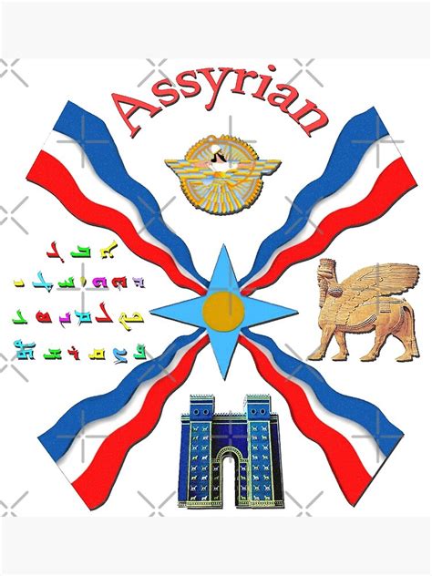 Assyrian Nation Poster By Doniainart Redbubble