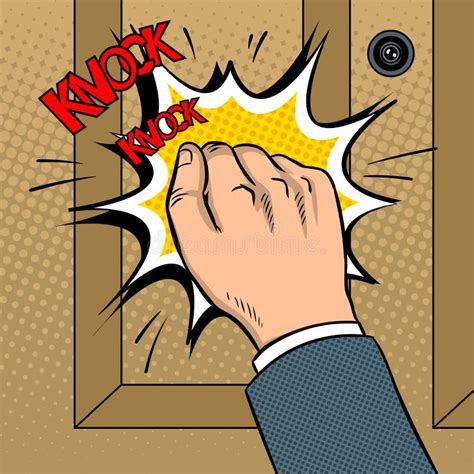 Knock Door Stock Illustrations 1643 Knock Door Stock Illustrations