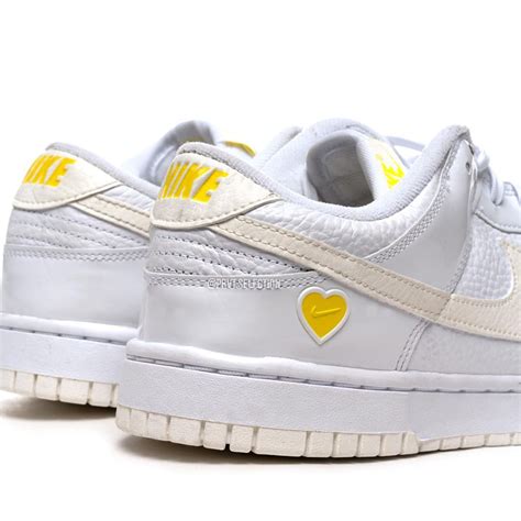 Nike Dunk Low Yellow Heart First Look | SneakerNews.com