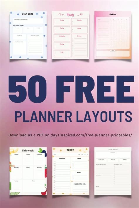 Free Planner Printables S Oldvictheatre