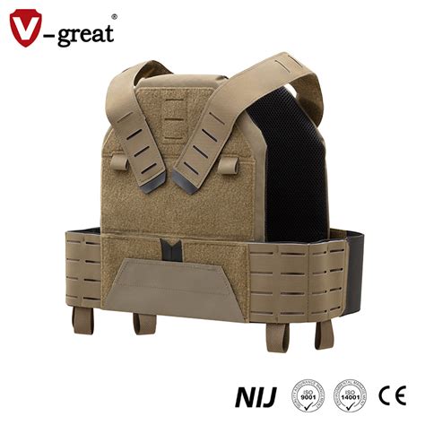 Wholesale Coyote Brown Bullet Proof Outdoor Combat Plate Carrier