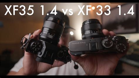 Fujifilm Old New Xf Mm Vs Xf Mm Youtube