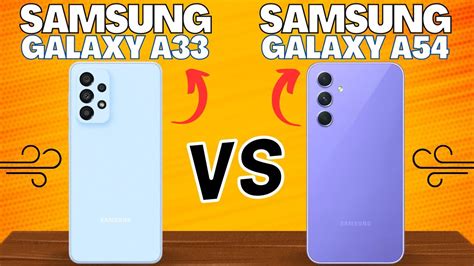 Samsung A33 5g Vs Samsung A54 5g Deutsch Vergleich Youtube