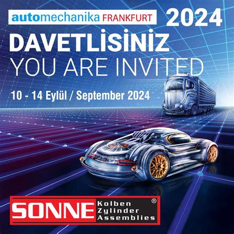 Automechanika Frankfurt 2024 Sonne Piston