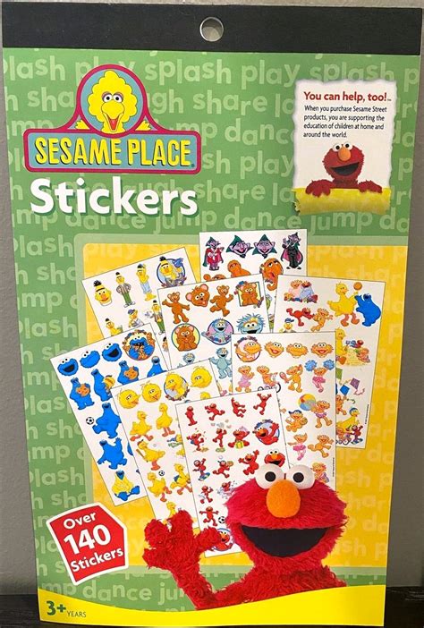 Sesame Street stickers (Sesame Place) | Muppet Wiki | Fandom