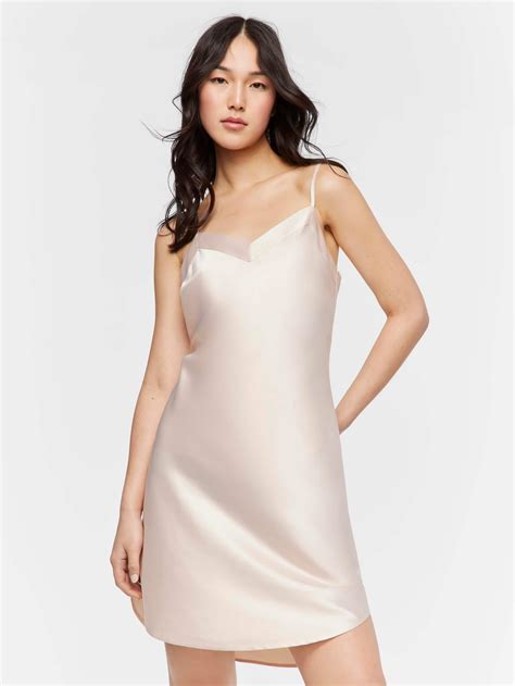 Nude Satin Slip Peter Alexander Online