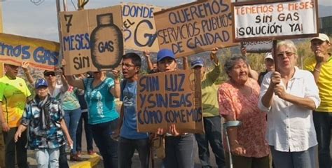 Siguen las protestas por falta de gas y luz en Táchira