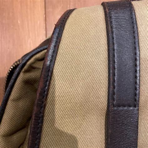 Filson Rugged Twill Rucksack Backpack Tan Beige Canva Gem